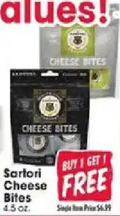 Jewel-Osco Sartori Cheese Bites offer