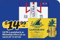 Winn Dixie Landshark or Michelob Ultra offer