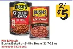 Winn Dixie Bush's Baked or Grillin' Beans offer
