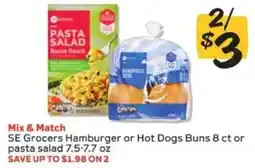 Winn Dixie SE Grocers Hamburger or Hot Dogs Buns offer