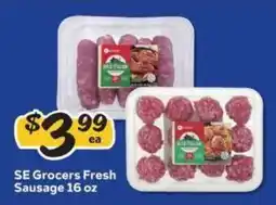 Winn Dixie SE Grocers Fresh Sausage offer