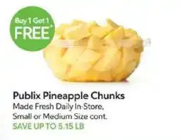 Publix Publix Pineapple Chunks offer