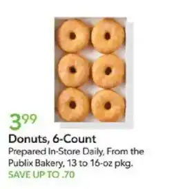Publix Publix Bakery Donuts offer