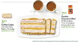Publix Dunkin' Ground Coffee offer