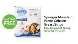 Publix Springer mountain farms chicken breast strips offer