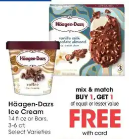 Kroger Häagen-Dazs Ice Cream offer