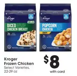 Kroger Kroger frozen chicken select varieties offer