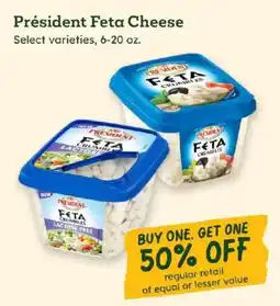 Sprouts Farmers Market President Feta Crumbles offer