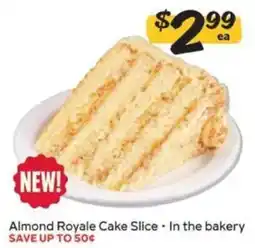 Winn Dixie Almond Royale Cake Slice offer