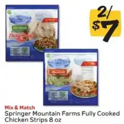 Winn Dixie Springer Mountain Farms Fully Cooked Chicken Strips offer