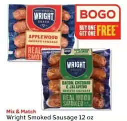 Winn Dixie Wright Smoked Sausage offer