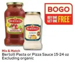 Winn Dixie Bertolli Pasta or Pizza Sauce offer