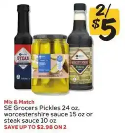 Winn Dixie SE Grocers Pickles offer