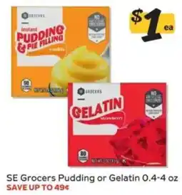 Winn Dixie Se Grocers Pudding or Gelatin offer