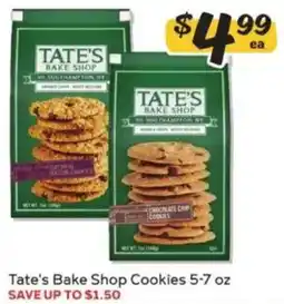 Winn Dixie Tate's Bake Shop Cookies offer