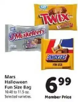 Safeway Mars Halloween Fun Size Bag offer