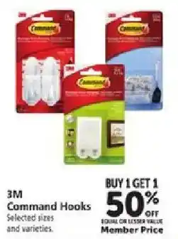 Safeway 3M Command Hooks offer