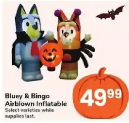 Jewel-Osco Bluey & Bingo Airblown Inflatable offer