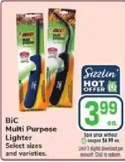 Jewel-Osco Bic Multi Purpose Lighter offer