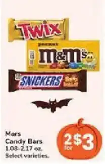 Jewel-Osco Mars Candy Bars offer