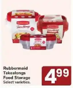 Jewel-Osco Rubbermaid Takealongs Food Storage offer