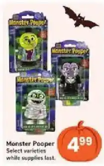 Jewel-Osco Monster Pooper offer
