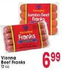 Jewel-Osco Vienna Beef Franks offer