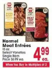 Jewel-Osco Hormel meat entrées offer