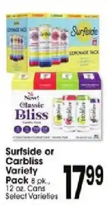 Jewel-Osco Surfside or Carbliss Variety Pack offer