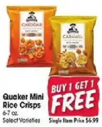 Jewel-Osco Quaker Mini Rice Crisps offer