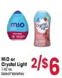 Jewel-Osco Mio or Crystal Light offer