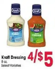 Jewel-Osco Kraft Dressing offer
