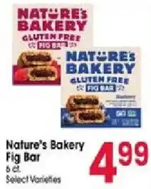 Jewel-Osco Nature's Bakery Fig Bar offer