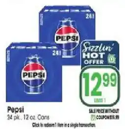 Jewel-Osco Pepsi offer