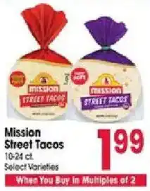 Jewel-Osco Mission Street Tacos offer