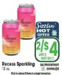 Jewel-Osco Recess Sparkling offer