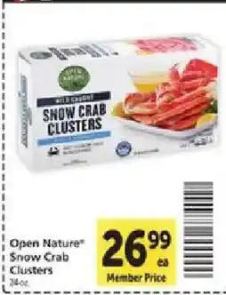 Safeway Open Nature Snow Crab Clusters offer