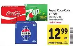 Safeway Pepsi, Coca-Cola or 7UP offer