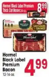 Jewel-Osco Hormel black label premium bacon offer