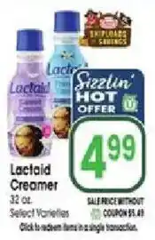 Jewel-Osco Lactaid Creamer offer