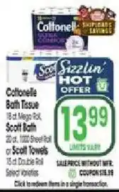 Jewel-Osco Scott Sizzlin' Bath Tissue offer