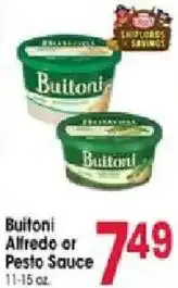 Jewel-Osco Buitoni Alfredo or Pesto Sauce offer