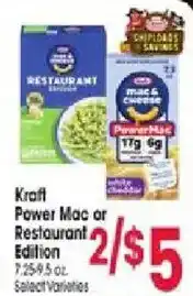 Jewel-Osco Kraft Power Mac or Restaurant Edition offer