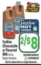 Jewel-Osco TruMoo Chocolate or Flavored Milk offer