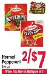 Jewel-Osco Hormel Pepperoni offer