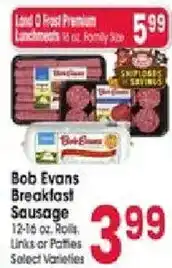 Jewel-Osco Bob Evans Breakfast Sausage offer