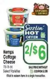 Jewel-Osco Kemps Cottage Cheese offer