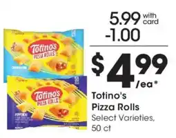Kroger Totino's Pizza Rolls offer