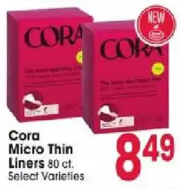 Jewel-Osco Cora Micro Thin Liners offer