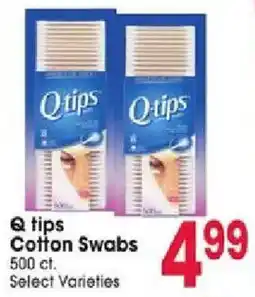 Jewel-Osco Q tips Cotton Swabs offer